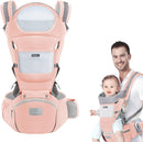 Axooms Multifunctional 9-in-1 Baby Carrier with Hip Seat, Newborn to Toddler