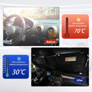 Axooms Car Windshield Sun Shade, Foldable Car Umbrella Sunshade with UV and Heat Protection, Keeps Your Car Cool, Open Design for Trucks and Cars (55 × 31 Inches)