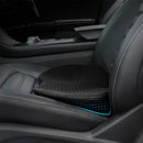 Axooms Memory Foam Car Seat Cushion for Sciatica and Lower Back Pain Relief, Black