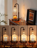 Candle Warmer Lamp with Timer Home Decor Birthday Gifts for Women | Dimmable Candle Warmer for Jar Candles, Height Adjustable Wax Melts Warmer,Room Decor House Warming Gifts New