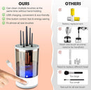 Axooms Electric Makeup Brush Cleaning Kit with Rotating Brush and Cleaning Mat