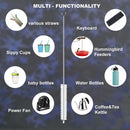 Axooms Straw Cleaning Brush Set - Extra Long 12 inch, Extra Wide 12mm Diameter, Pipe Cleaner Brushes, Very Long Straw Cleaner for Drinking Cup, Water Bottle & Tubes, Set of 10