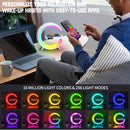 Axooms Go Lamp with Wireless Charger, Smart LED Table Lamp, Rechargeable Bedside Lamp with Charging Function, Ambient Light, App Control