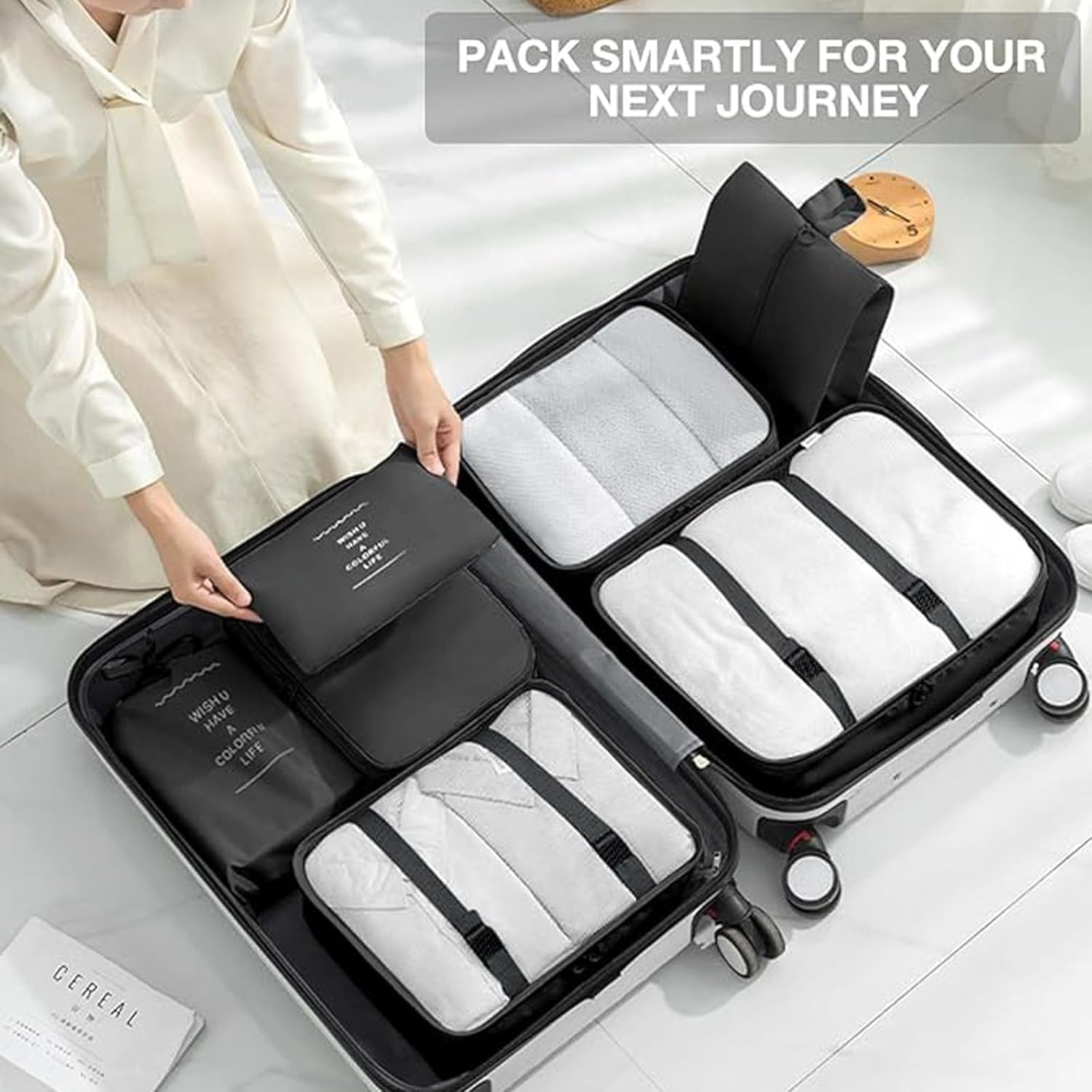 Packing Cube Set for Travel