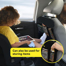 Axooms 2 PCS Kick Mat Back Seat Protector, Waterproof Car Backseat Protective Kick Mat with 2 Mesh Pockets, Large Vehicle Seat Back Kick Mat Organizer for Kids, Car Accessories (2PCS)