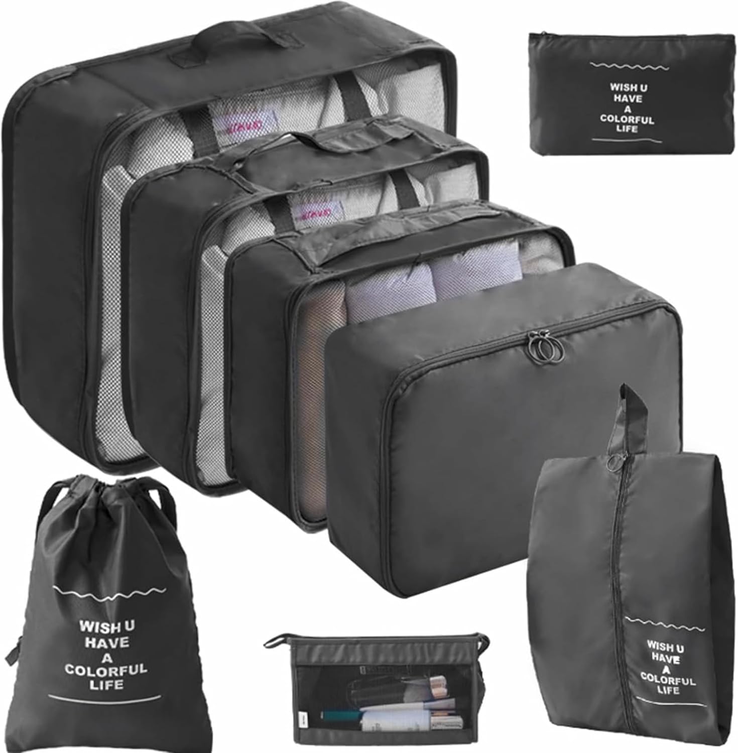Packing Cube Set for Travel
