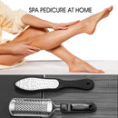 Axooms Foot File Rasp and Callus Remover, Large Stainless Steel Foot Grater for Wet and Dry Foot Care