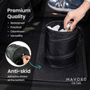 Axooms Car Trash Can, Portable Foldable Waterproof Garbage Bag, 2-Gallon 1-Pack
