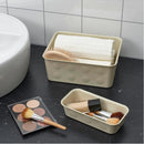 Axooms NOGJIG Beige Plastic Drawer Organizer, 10 × 20 × 5 cm, Single Pack