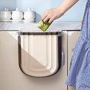 Axooms Collapsible Hanging Kitchen Trash Can, 2.4-Gallon Cabinet Door Bin