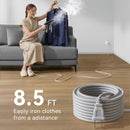 HiLIFE Steamer for Clothes, Portable Handheld Clothing Steamer, 240ml Big Capacity, 700W, Strong Power, Fabric Quick Wrinkle Remover with Brush for Home, Office(ONLY 120V) -Blue