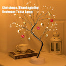 Axooms Artificial Bonsai Tree Lights 21" - 108 LED Firefly Fairy Tree Light, Battery/USB Powered, Touch Control, Warm White for Bedroom, Desktop, Christmas & Indoor Decor