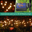 Axooms Solar Outdoor Lights Waterproof - 8 Packs 64 LED Solar Garden Lights, Patio Decor, Yard Decor, Unique Gifts for Women, Grandma Gifts