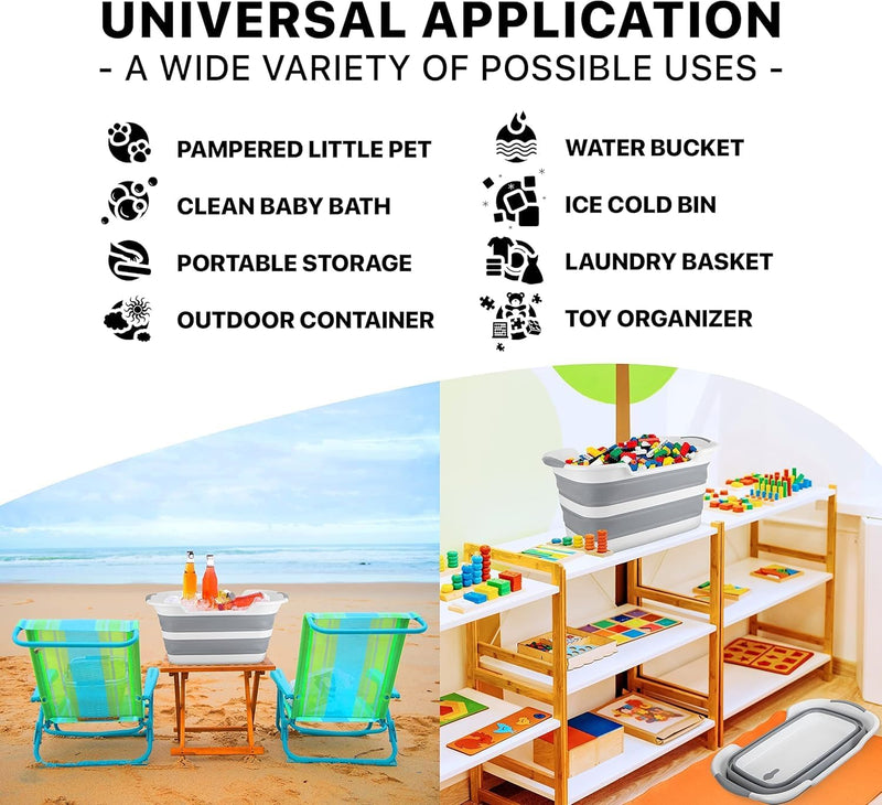 Collapsible Pet & Baby Bath Tub