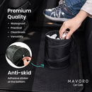 Axooms Car Trash Can, Portable Foldable Waterproof Garbage Bag, 2-Gallon 1-Pack
