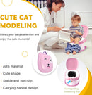 Axooms Portable Foldable Travel Potty for Toddlers, Toilet Training for Boys and Girls, Indoor and Outdoor, Pink