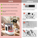 Axooms 3-in-1 Electric Makeup Brush Cleaner with Dryer and Holder, Portable Automatic USB Cleaner for All Brush Sizes, Contour, Eyeshadow and Blush Brushes