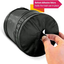 Axooms Car Trash Can, Portable Foldable Waterproof Garbage Bag, 2-Gallon 1-Pack