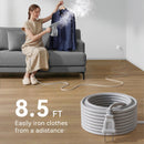 HiLIFE Steamer for Clothes, Portable Handheld Clothing Steamer, 240ml Big Capacity, 700W, Strong Power, Fabric Quick Wrinkle Remover with Brush for Home, Office(ONLY 120V) -Blue