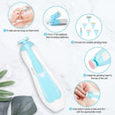Axooms Baby Nail Trimmer with LED Light, Electric Nail Cutter for Newborns 0–6 Months, Multiple Filing Heads, Newborn Care Kit, Pack of 1