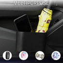 Axooms Car Trash Can with Lid, Mini Auto Garbage Bin Organizer, Automotive Storage Container, Suitable for Vehicle, Home, and Office
