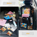 Axooms 2-Pack Rear-Seat Car Organizer with Touchscreen Tablet Holder and 9 Pockets