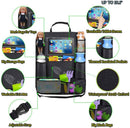Axooms Waterproof Car Back-Seat Organizer for Kids, Touchscreen iPad and Tablet Holder with 9 Pockets