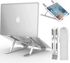 Portable Aluminum Ergonomic Laptop Riser Holder for Desk
