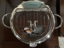 Axooms Deep Frying Pot, 304 Stainless Steel with Temperature Control and Japanese-Style Lid, Non-Coated Tempura Fryer 9.4 Inch Diameter
