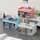 Axooms Desktop Makeup & Stationery Organizer with Drawer - White