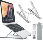 Portable Aluminum Ergonomic Laptop Riser Holder for Desk