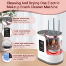 Axooms 3-in-1 Electric Makeup Brush Cleaner with Dryer and Holder, Portable Automatic USB Cleaner for All Brush Sizes, Contour, Eyeshadow and Blush Brushes