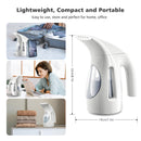 HiLIFE Steamer for Clothes, Portable Handheld Clothing Steamer, 240ml Big Capacity, 700W, Strong Power, Fabric Quick Wrinkle Remover with Brush for Home, Office(ONLY 120V) -Blue