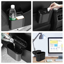 Axooms Car Trash Can, Small Car Garbage Bin with Lid and 30 Trash Bags, Organizer Container for Car, Office, Bedroom, and Home