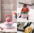 Axooms Portable Foldable Travel Potty for Toddlers, Toilet Training for Boys and Girls, Indoor and Outdoor, Pink