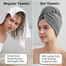 Axooms Microfibre Hair Towel 100 x 60 cm Super Absorbent