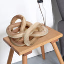 Axooms Wooden Decorative Chain - 5 Link, Home, Office & Party Decor (White)