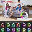 Axooms Go Lamp with Wireless Charger, Smart LED Table Lamp, Rechargeable Bedside Lamp with Charging Function, Ambient Light, App Control