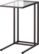 Axooms VITTSJÖ Laptop Stand 002.502.49, Black-Brown/Glass