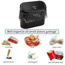Axooms Car Trash Can with Lid, Small Automatic Waste Organizer with 30 Plastic Trash Bags, Garbage Bin for Car, Home & Office