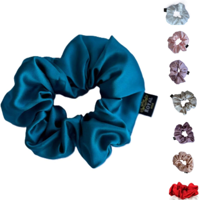 Silk Hair Scrunchies for Women