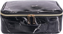 Axooms Cosmetics Storage Bag with Adjustable Compartments, Black, 25 × 22 × 9 cm