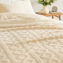 Axooms Fluffy Sherpa Blanket, Warm 200 x 230 cm, Thick Oversized XXL Throw Blanket, Soft Large Fleece Blanket for Sofa, Bed and Couch, Winter Blanket