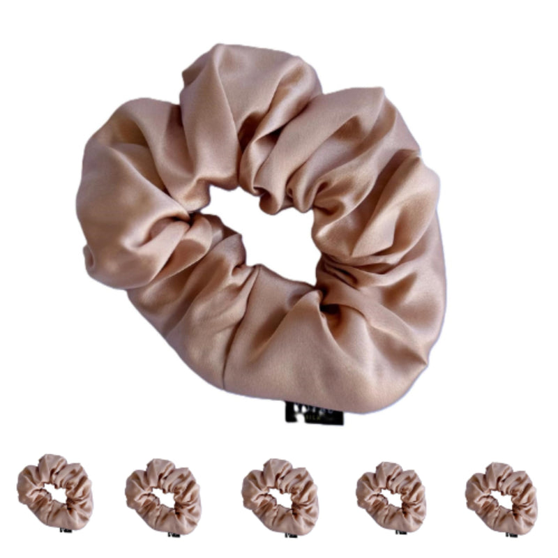 Silk Hair Scrunchies for Women