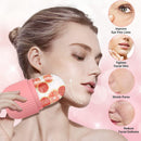 Axooms Reusable Silicone Ice Roller for Face, Eyes and Neck Massage for Women and Men, Facial Tool for Glowing and Firmer Skin (Multicolor)