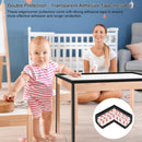 Axooms Baby Corner Protectors, 2.3 m Foam Edge Guard with 4 Corner Protectors, Pre-Applied Adhesive for Furniture and Tables