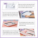 Rolled Ice Cream Maker | Instant Ice Cream Machine, White | 2 Spatulas, Frozen Yogurt Pan, DIY, Fun Family Activity for Parents & Kids, Quick Gelato Tray