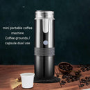 Axooms Portable Coffee Maker – 2-in-1 Mini Electric Espresso Machine, Compatible with Capsules & Ground Coffee, Rechargeable Travel Coffee Maker for Camping, Driving, Home & Office