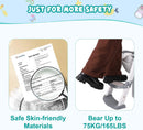 Axooms Kids Potty Training Seat with Step Stool Ladder, Toddler Toilet Seat for Boys and Girls, Grey