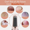 Axooms Electronic Pedicure Tool, Rechargeable Electric Foot Callus Remover & Dead Skin Roller